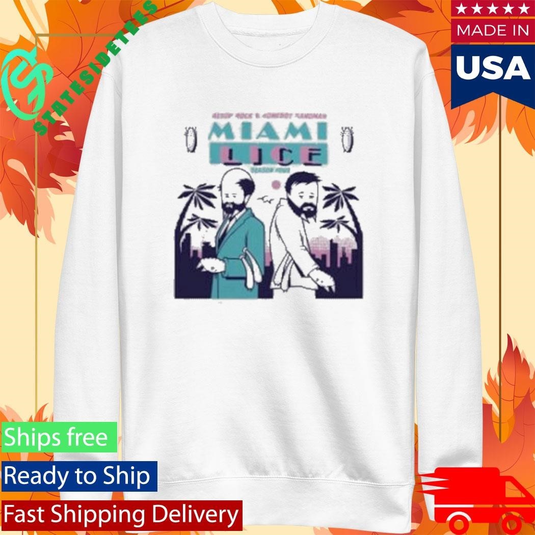 Lice Aesop Rock & Homeboy Sandman Miami Lice T-Shirt