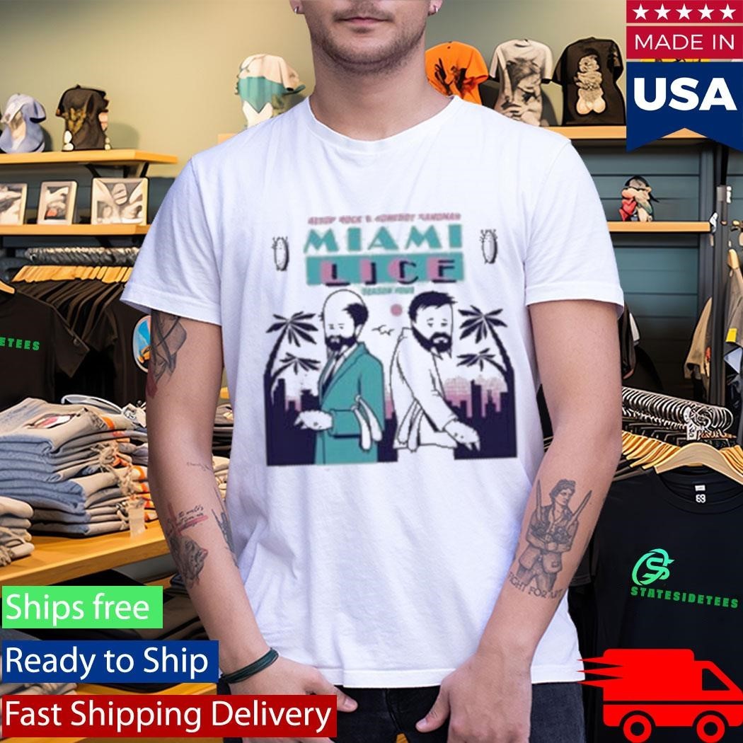 Lice Aesop Rock & Homeboy Sandman Miami Lice T-Shirt