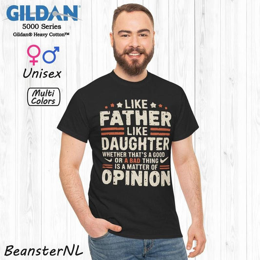 Like Father Like Daughter Tshirt Gift From Daughter Funny Dad Shirt Dark Dad Humor Tee Sarcastic Fathers Day Gifts Dad Birthday Present  T-shirt, sweater and Hoodie