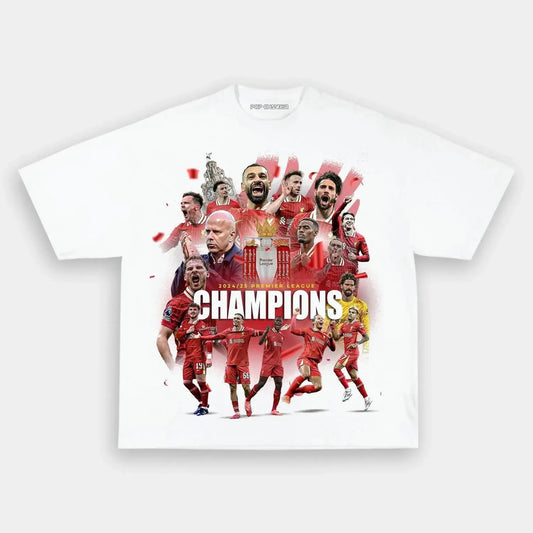 Liverpool 2024-2025 Premier League Champion V3 Tee