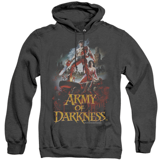 Army Of Darkness Army Of Darkness/Bloody Poster - Heather Pullover Hoodie