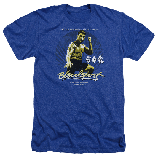 Bloodsport American Ninja - Men's Heather T-Shirt