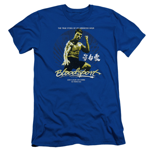 Bloodsport American Ninja - Men's Slim Fit T-Shirt