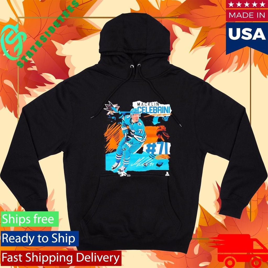 Macklin Celebrini San Jose Sharks Fresh Ice signature Shirt