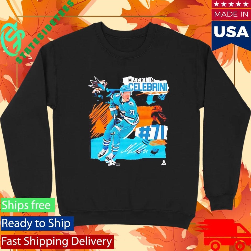 Macklin Celebrini San Jose Sharks Fresh Ice signature Shirt