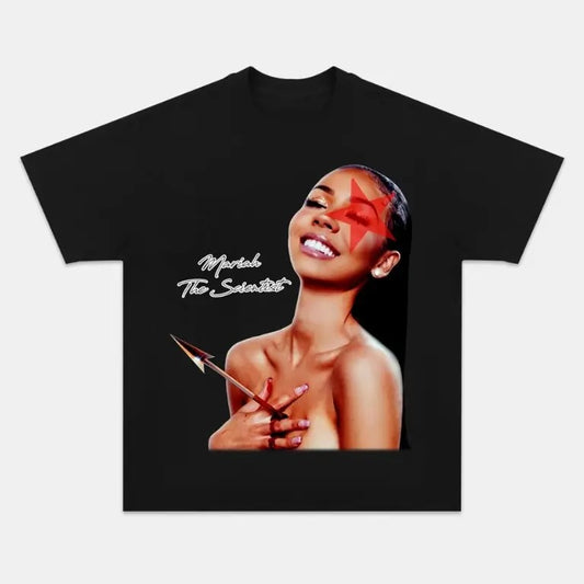 Mariahhh the Scientist Star Vibrant Graphic T-Shirt