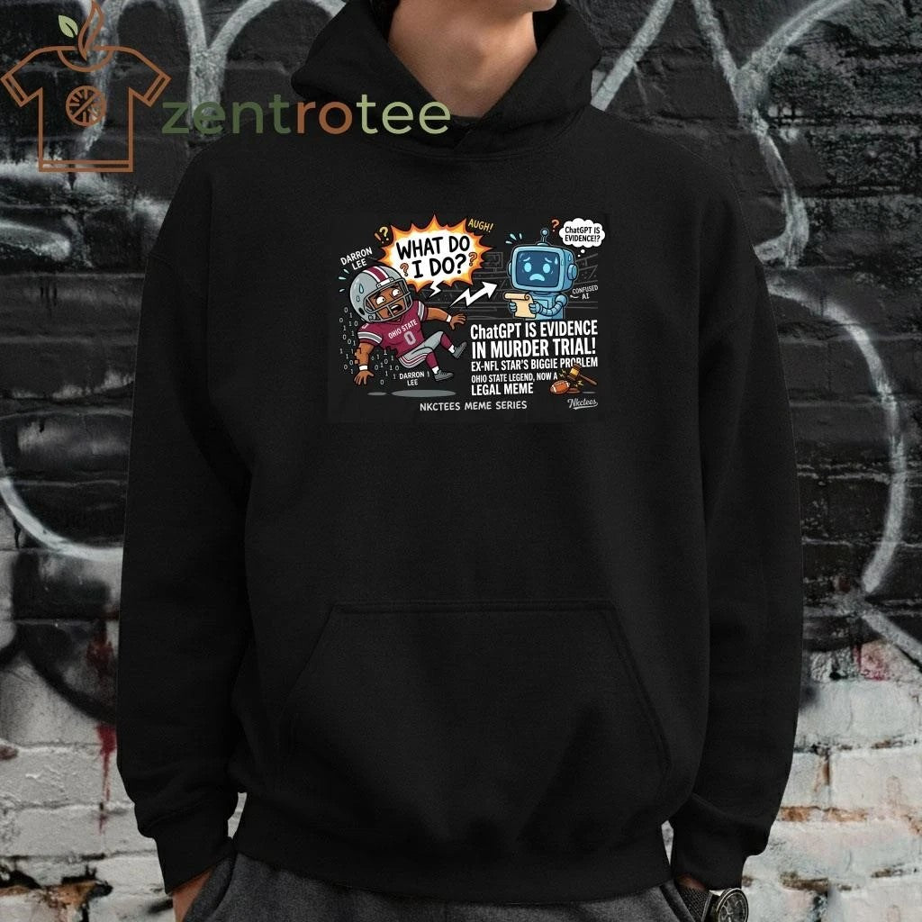 Meme Series T-Shirt – Darron Lee What Do I Do ChatGPT Evidence Edition – Premium 2-Way Stretch Cotton