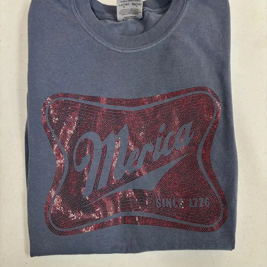 'Merica Spangled Comfort Colors T-Shirt