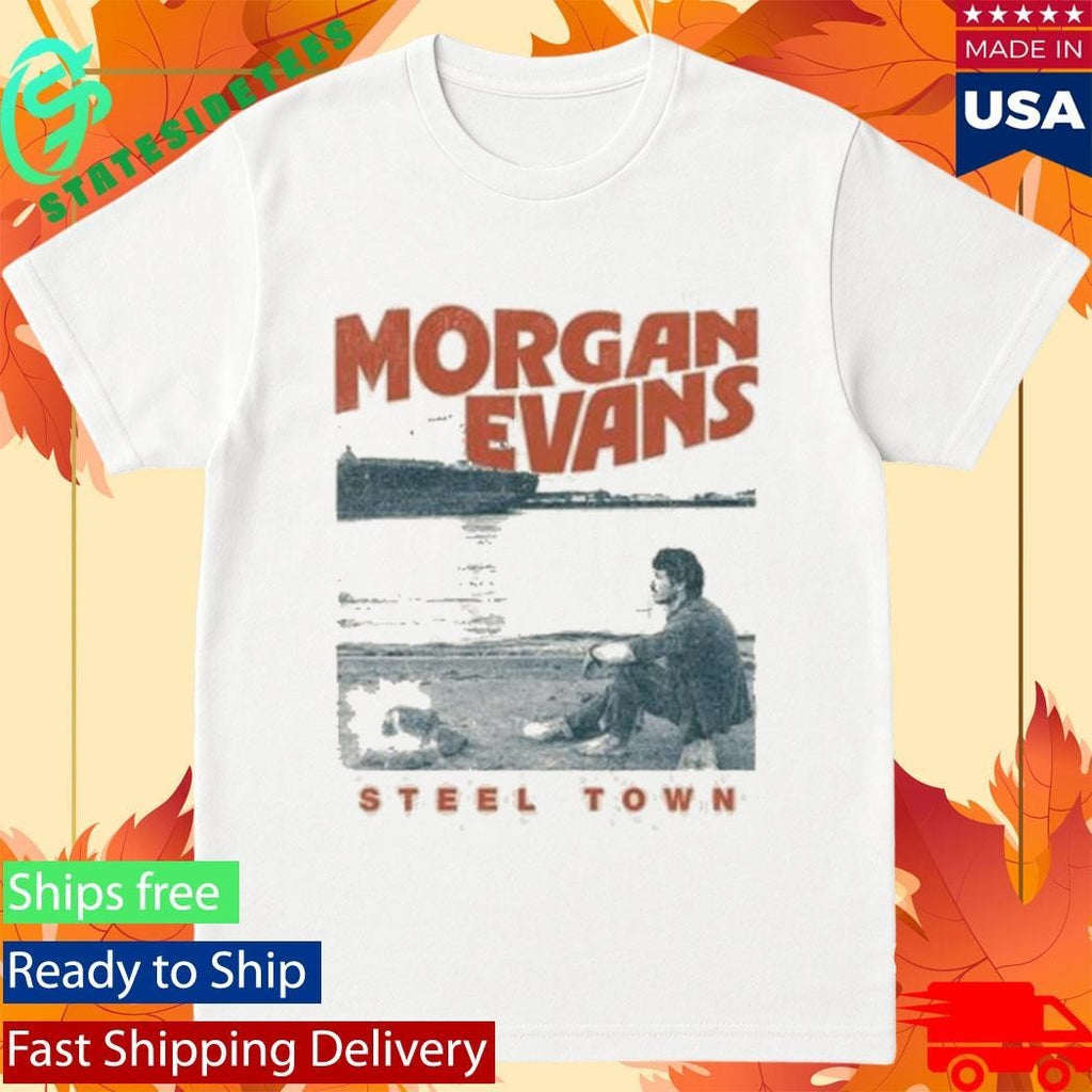 Morgan Evans Steel Town Sunset Rose Shirt