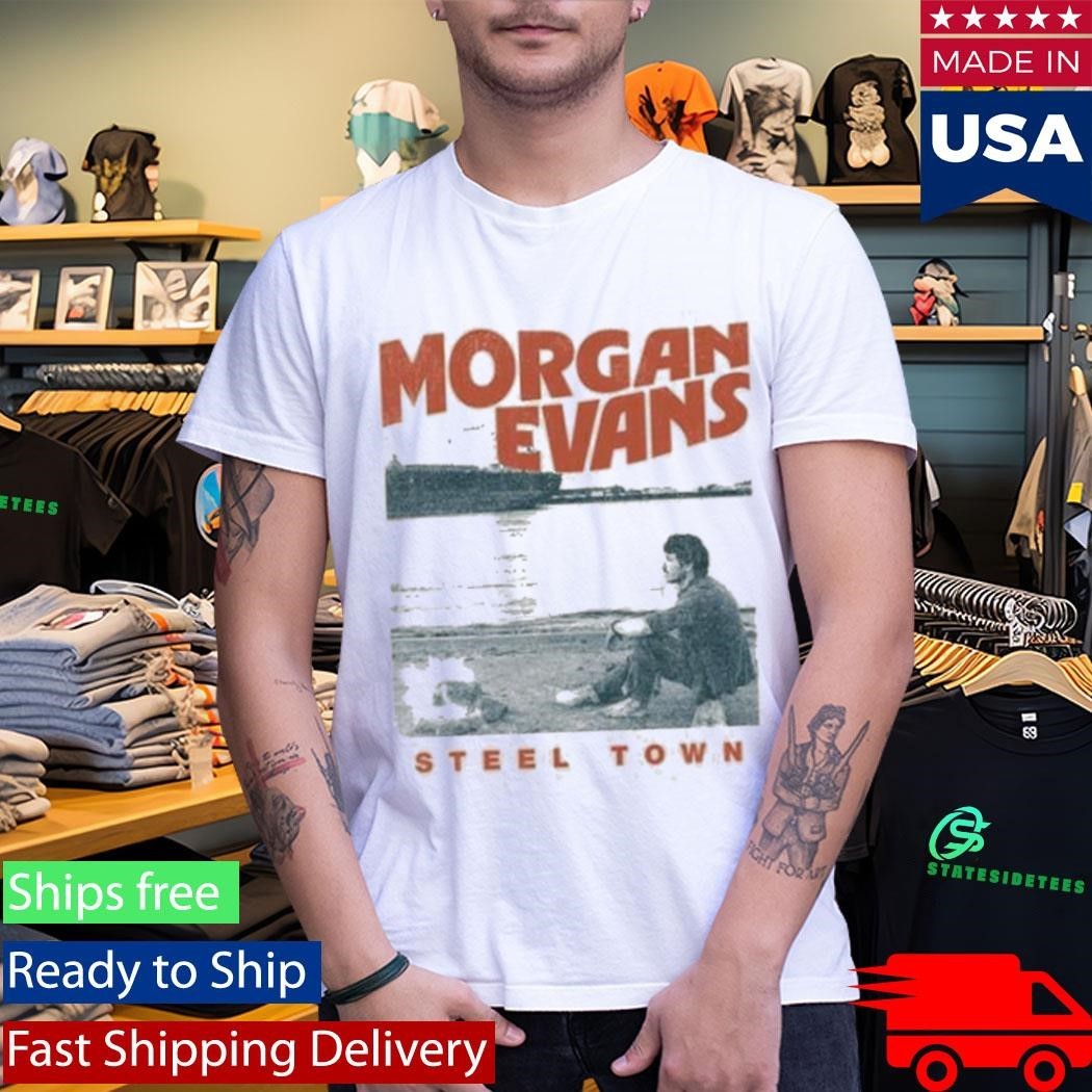 Morgan Evans Steel Town Sunset Rose Shirt