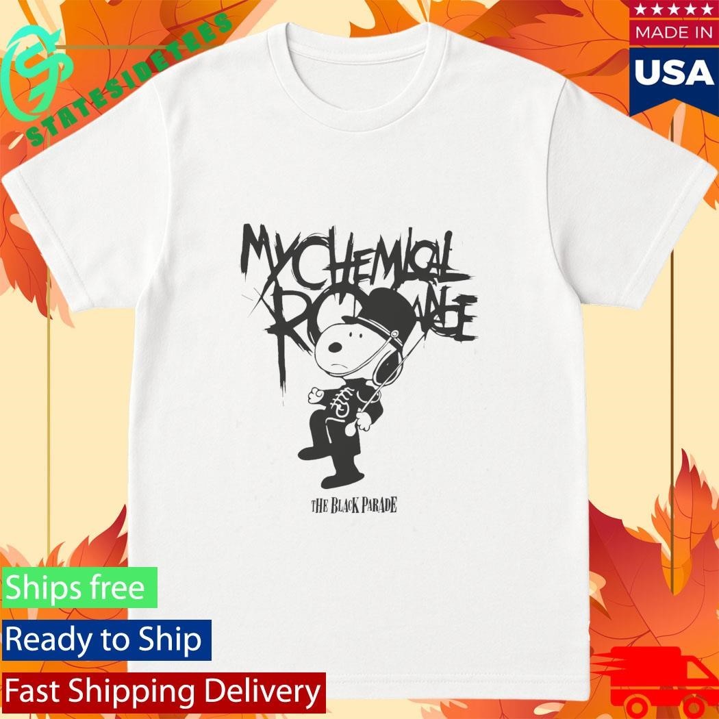 My Chemical Romance Snoopy Black Parade Shirt