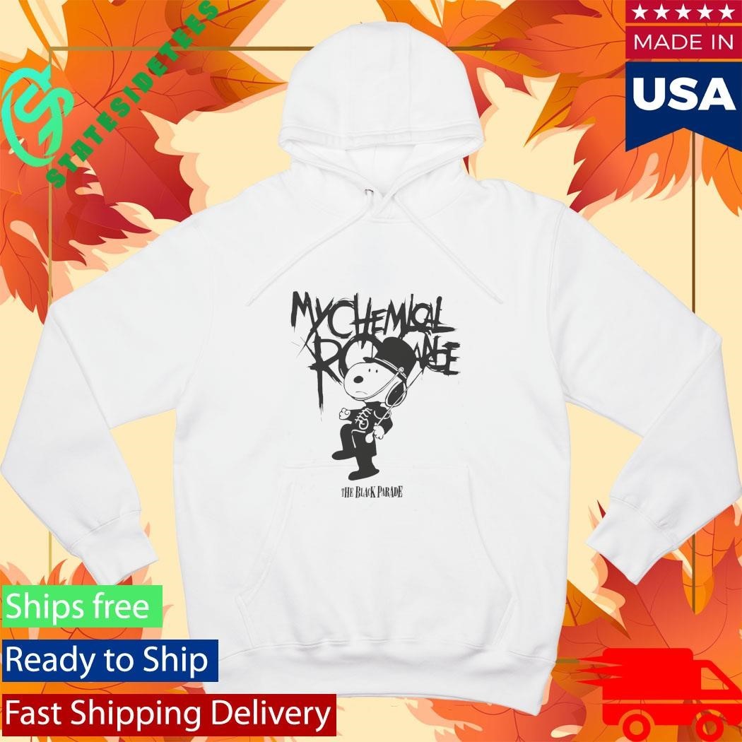 My Chemical Romance Snoopy Black Parade Shirt