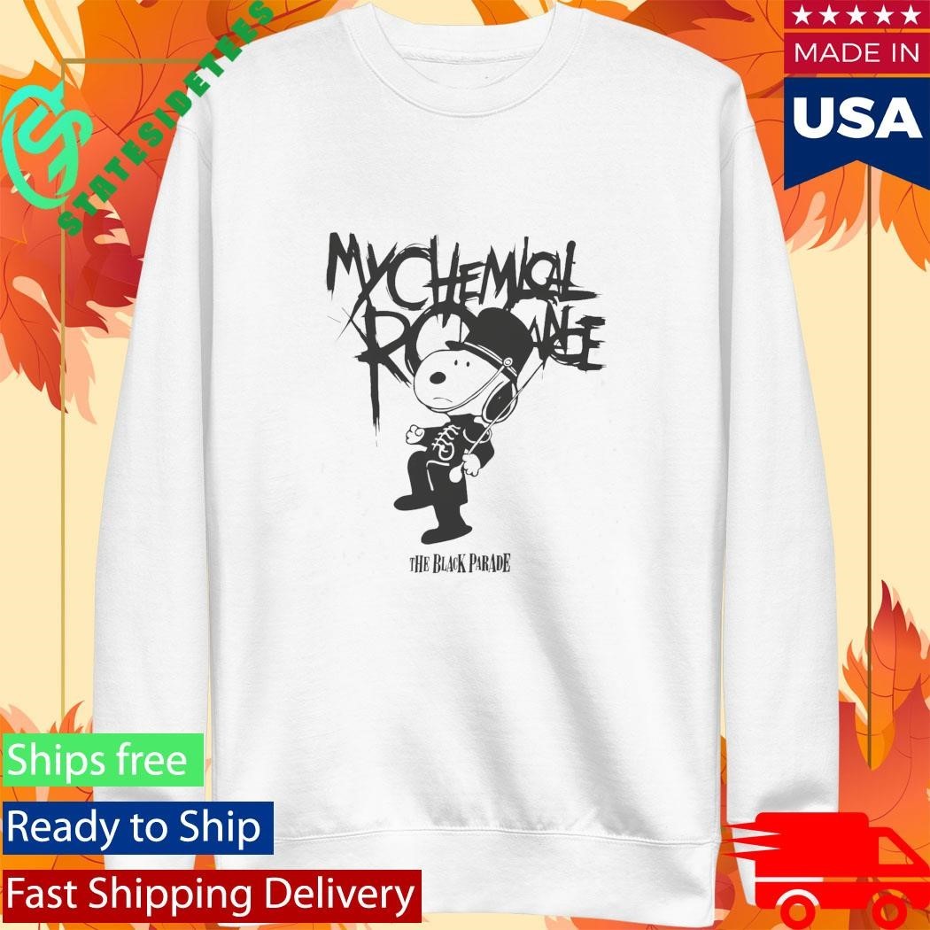 My Chemical Romance Snoopy Black Parade Shirt