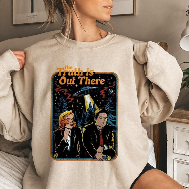 My X-Files, The truth is out there shirt, Scully and Mulder shirtstyle{n002}2