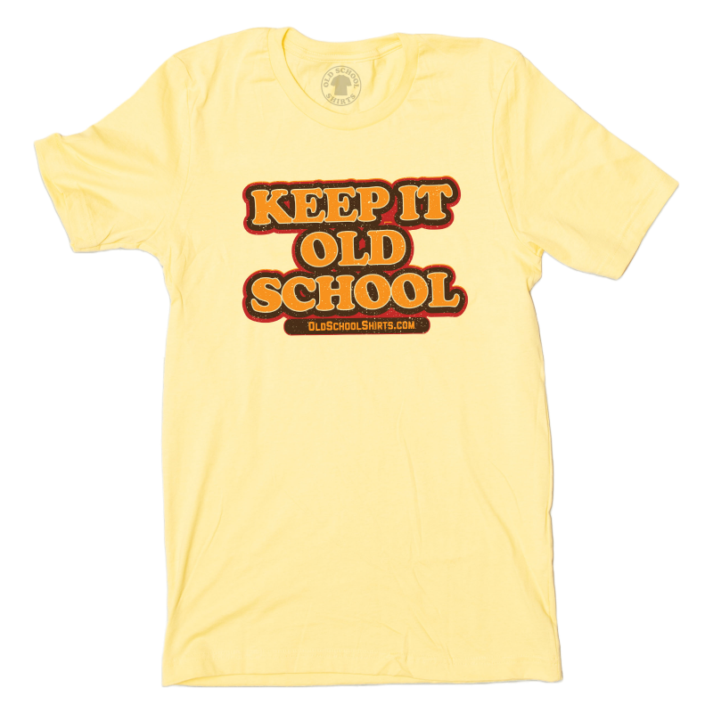 "Keep It Old School" Old School Shirts Logo Tee