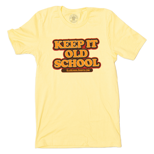 "Keep It Old School" Old School Shirts Logo Tee