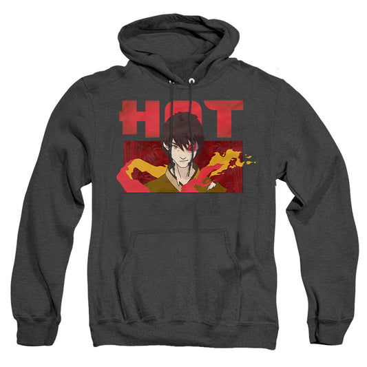 Avatar The Last Airbender Hot Zuko Mens Heather Hoodie Black