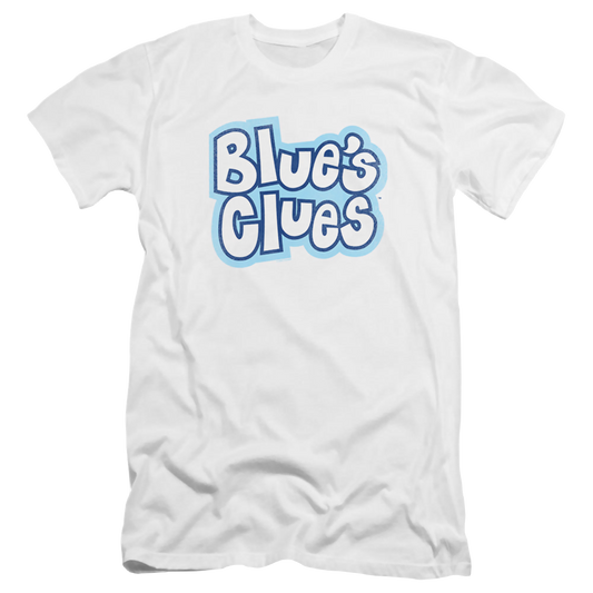 Blue's Clues Blue'S Clues Vintage Logo - Men's Premium Slim Fit T-Shirt