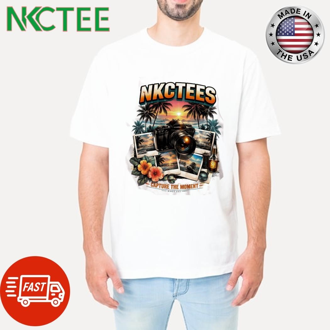 NKCTEES – Capture The Moment Sunset Camera Tee