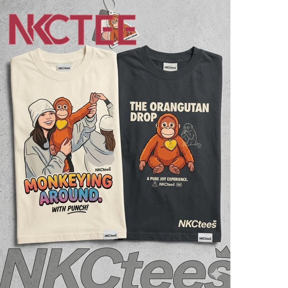 NKCtees x LISA ‘Monkeying Around’ Limited Edition Streetwear Graphic Tee
