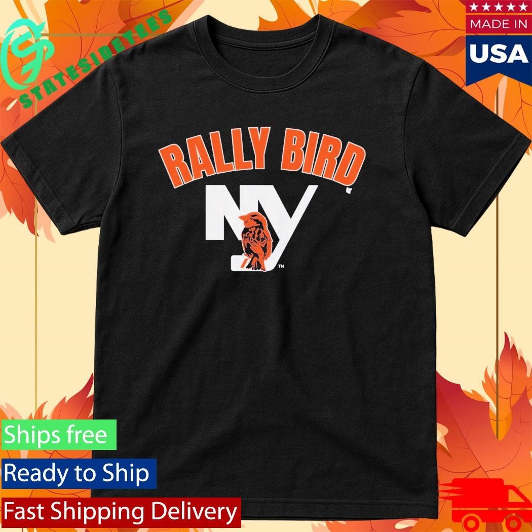 New York Islanders Rally Bird On Ice Shirt