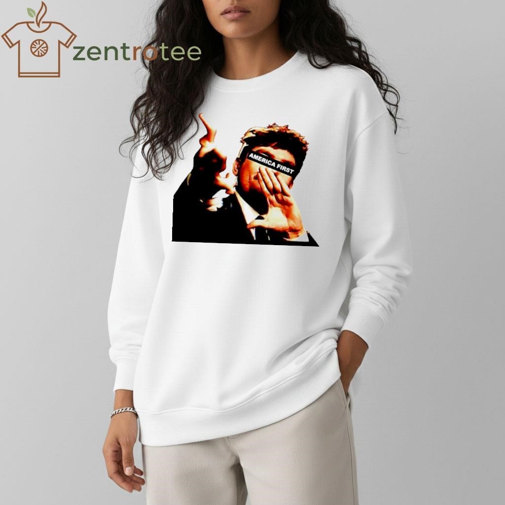 Nick Fuentes America First meme shirt