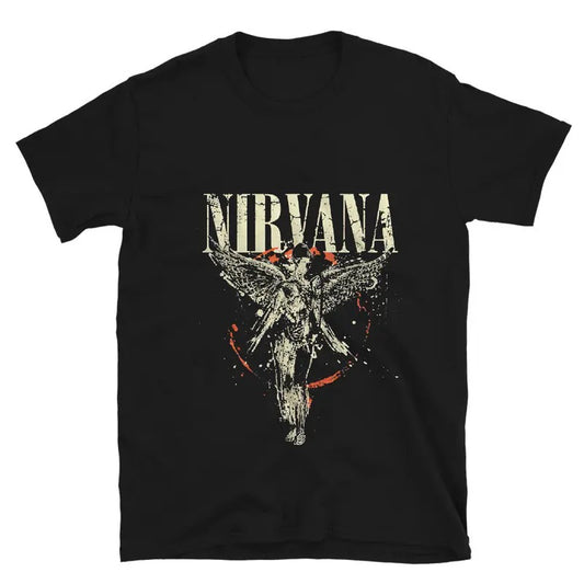 Nirvana Hanson Inspired Funny T Shirt, Streetwear Menswear Gift for fans Casual Classic graphic tees men gifts Aesthetic Clothes