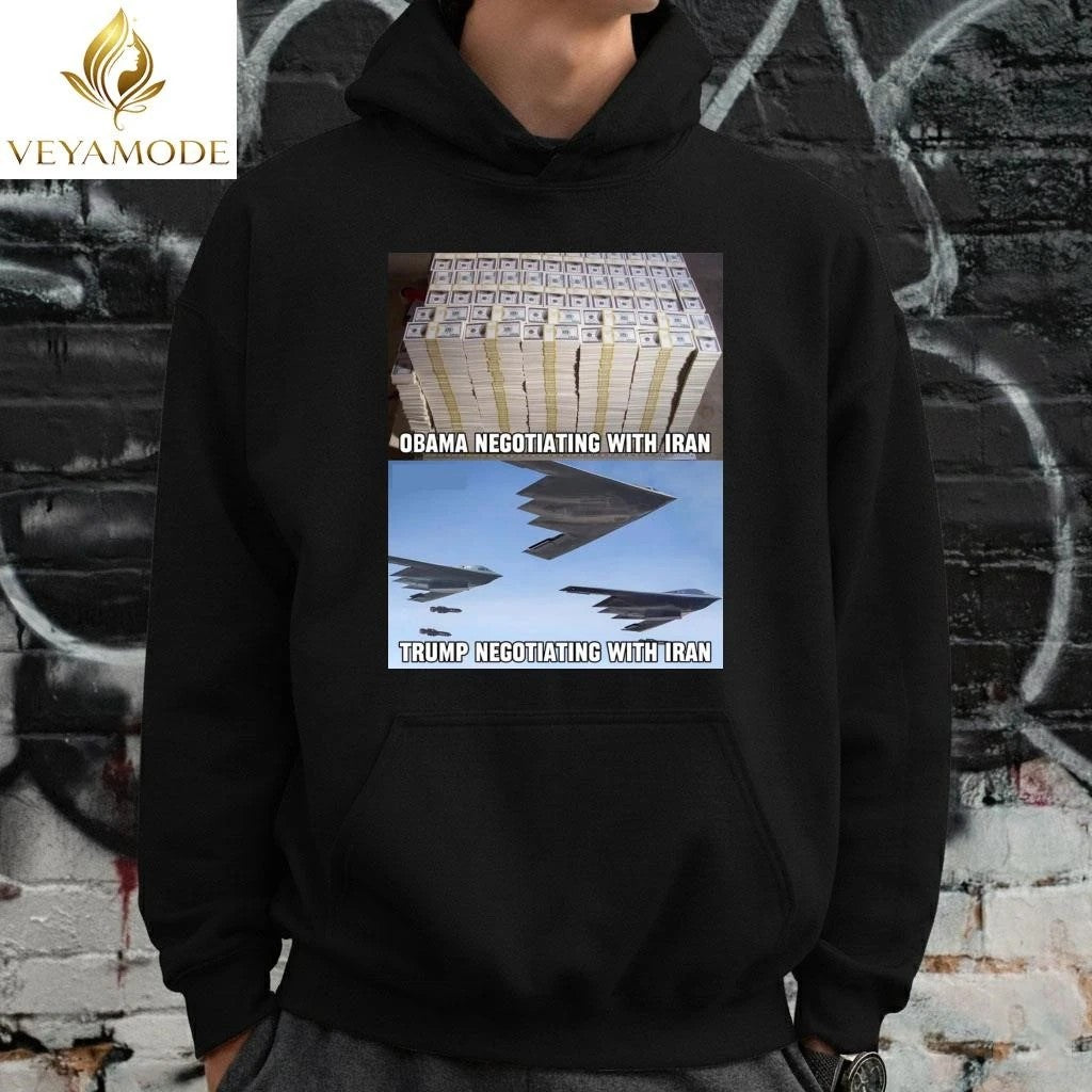Obama Negotiating with Iran Money Trump Negotiating with Iran Money bombs tee