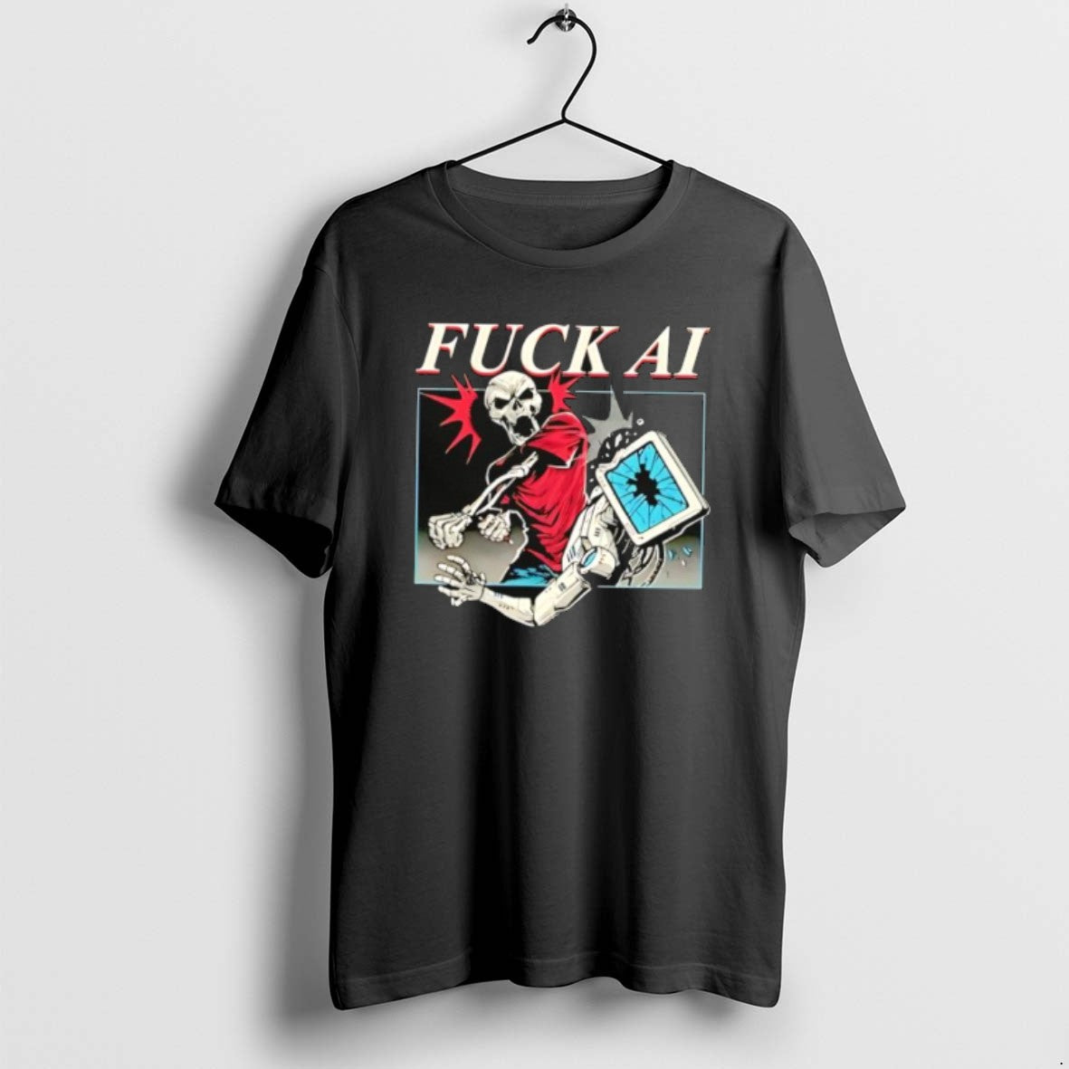 Official Fuck Ai Support Human Artists T-Shirts, Hoodie, Sweatshirt | VibeTeeNation.com