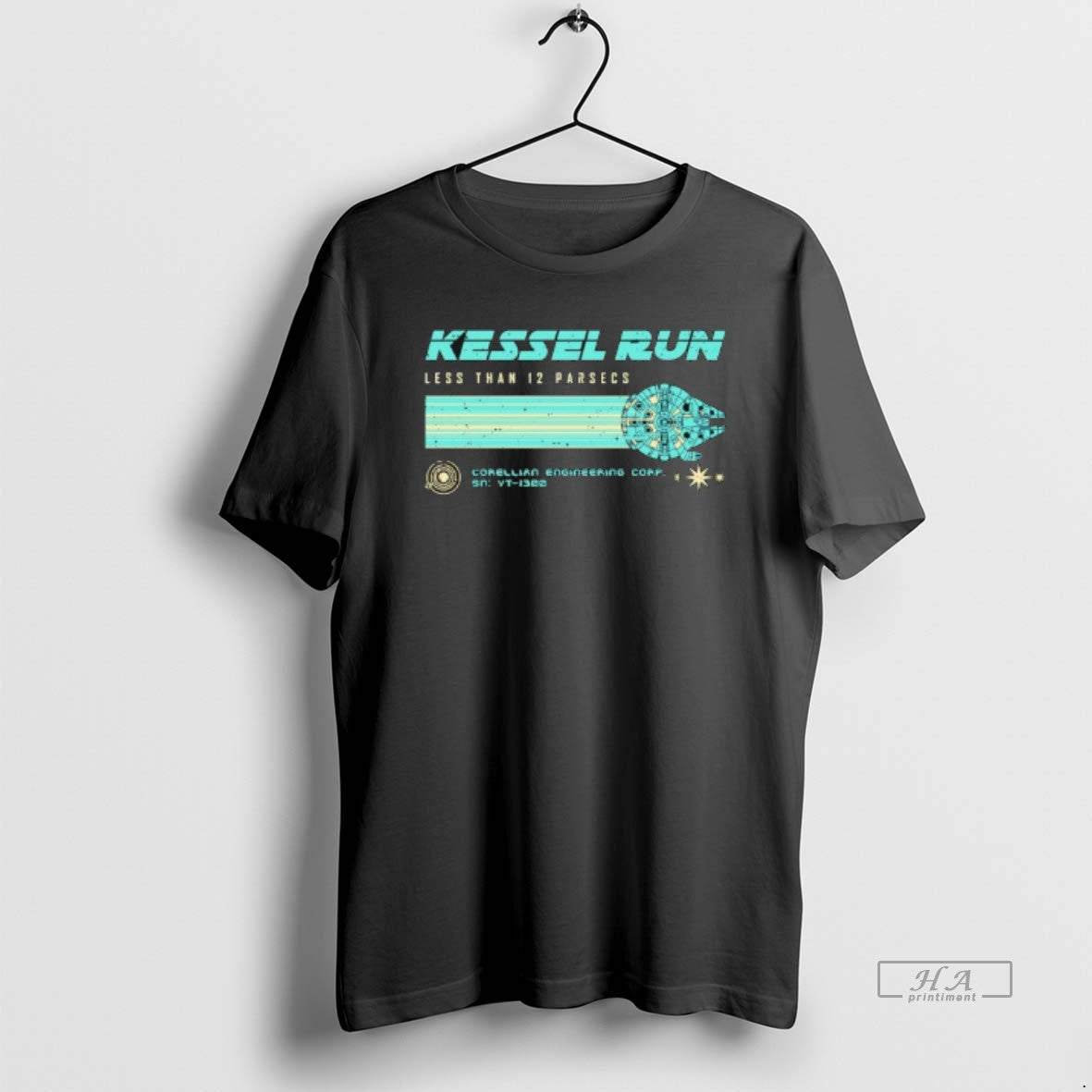 Official Kessel Run Less Than 12 Parsecs Corellian Engineering Corp Sn Yt 1300 T-Shirts, Hoodie, Sweatshirt