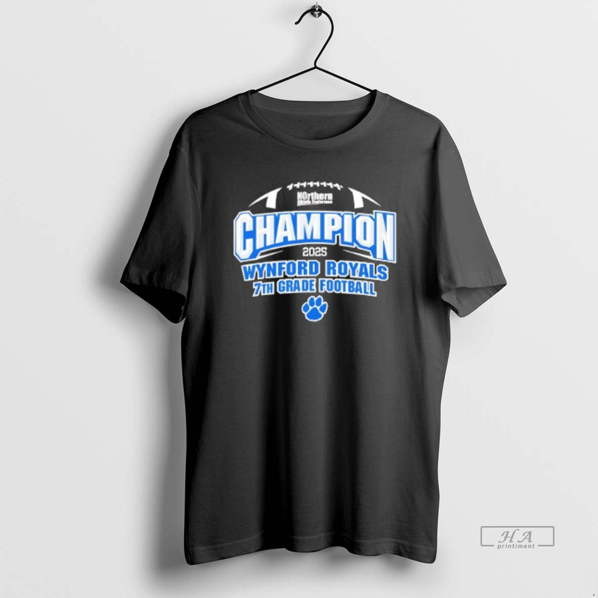Official Wynford Royals 7th Grade Football Champions 2025 T-Shirts, Hoodie, Sweatshirt | VibeTeeNation.com