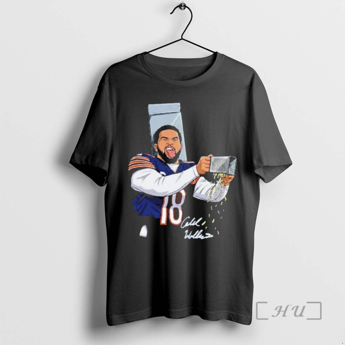 Officials Chicago Caleb Williams Cheese Grater Meme Funny Football T-Shirts, Hoodie, Sweatshirt | VibeTeeNation.com