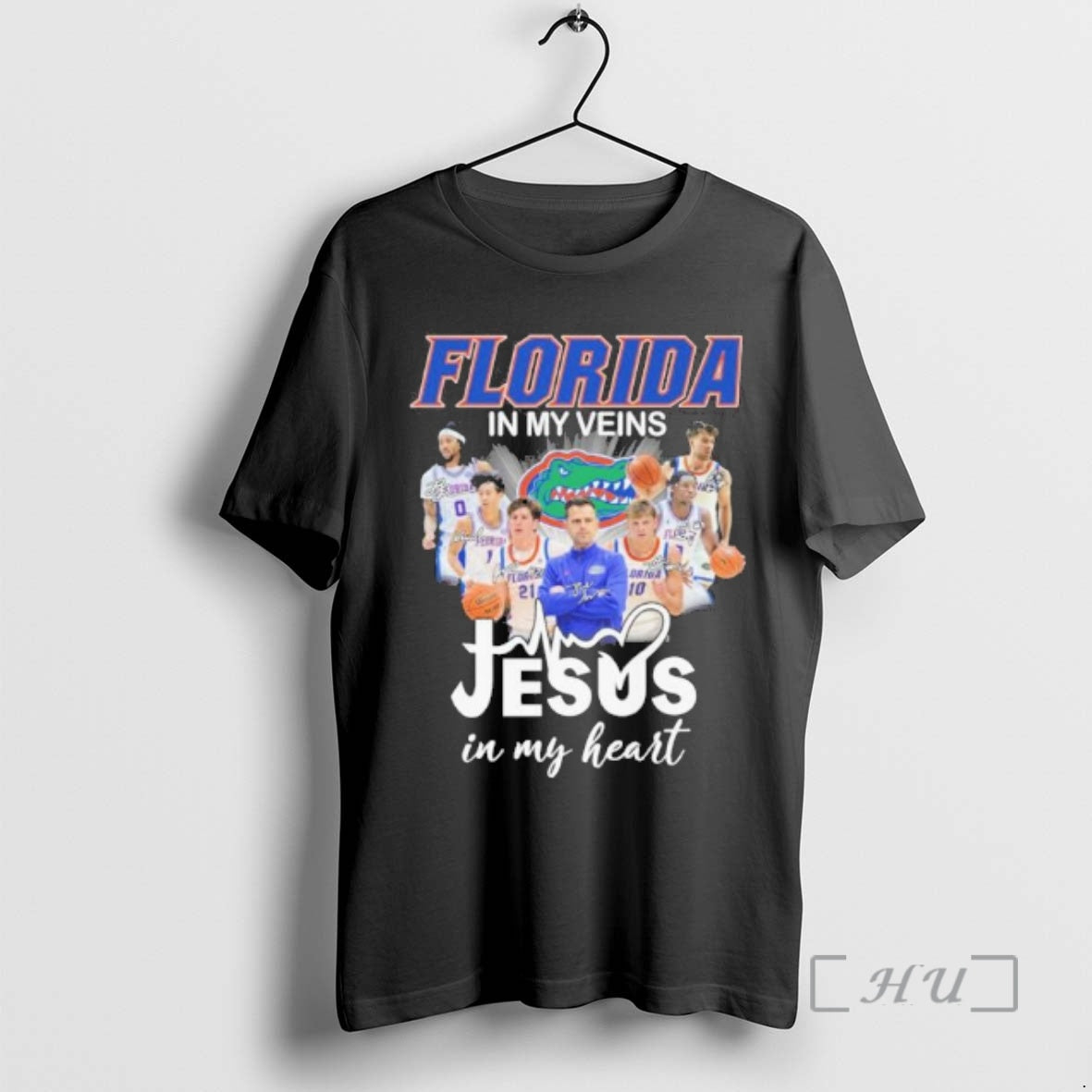 Officials Florida Mens Basketball In My Veins Jesus In My Heart Premium T Shirts Sweater Hoodie, Sweatshirt