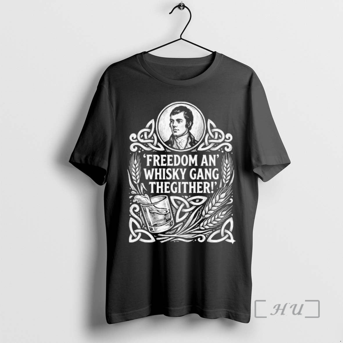 Officials Freedom An Whisky Gang Thegither Robert Burns Celtic Knot T-Shirts, Hoodie, Sweatshirt | VibeTeeNation.com