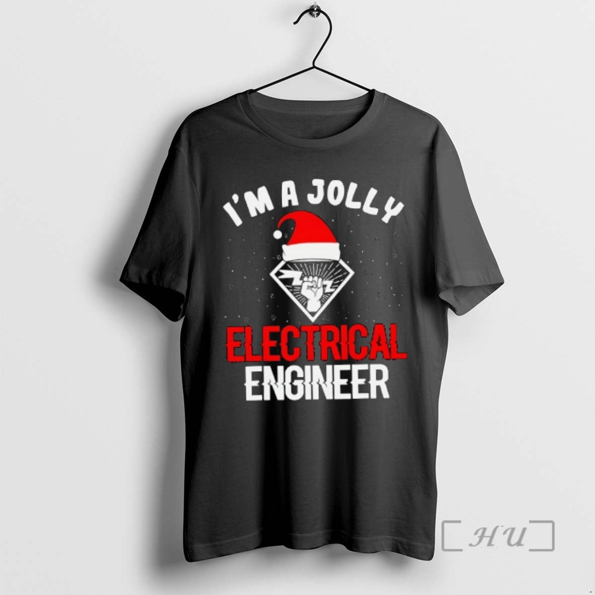Officials Jolly Electrical Im A Jolly Engineer Christmas T-Shirts, Hoodie, Sweatshirt | VibeTeeNation.com