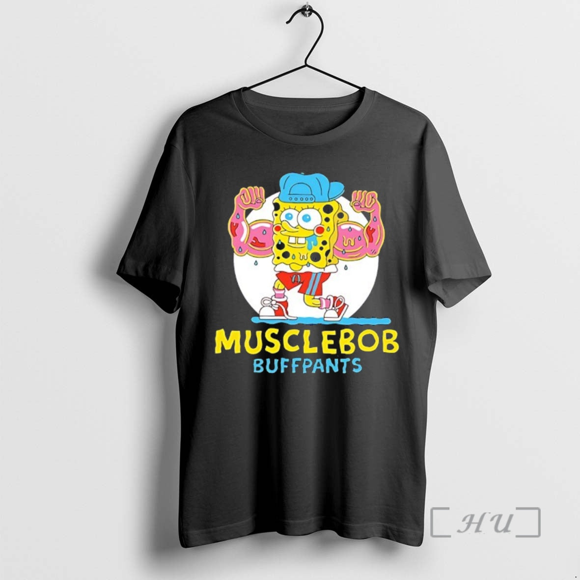 Officials Musclebob Buffpants Sponge T-Shirts, Hoodie, Sweatshirt | VibeTeeNation.com