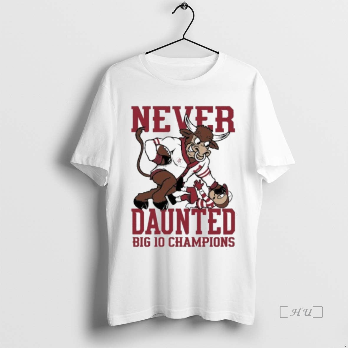 Officials Never Daunted Iu Football Big 10 Champions T-Shirts, Hoodie, Sweatshirt | VibeTeeNation.com