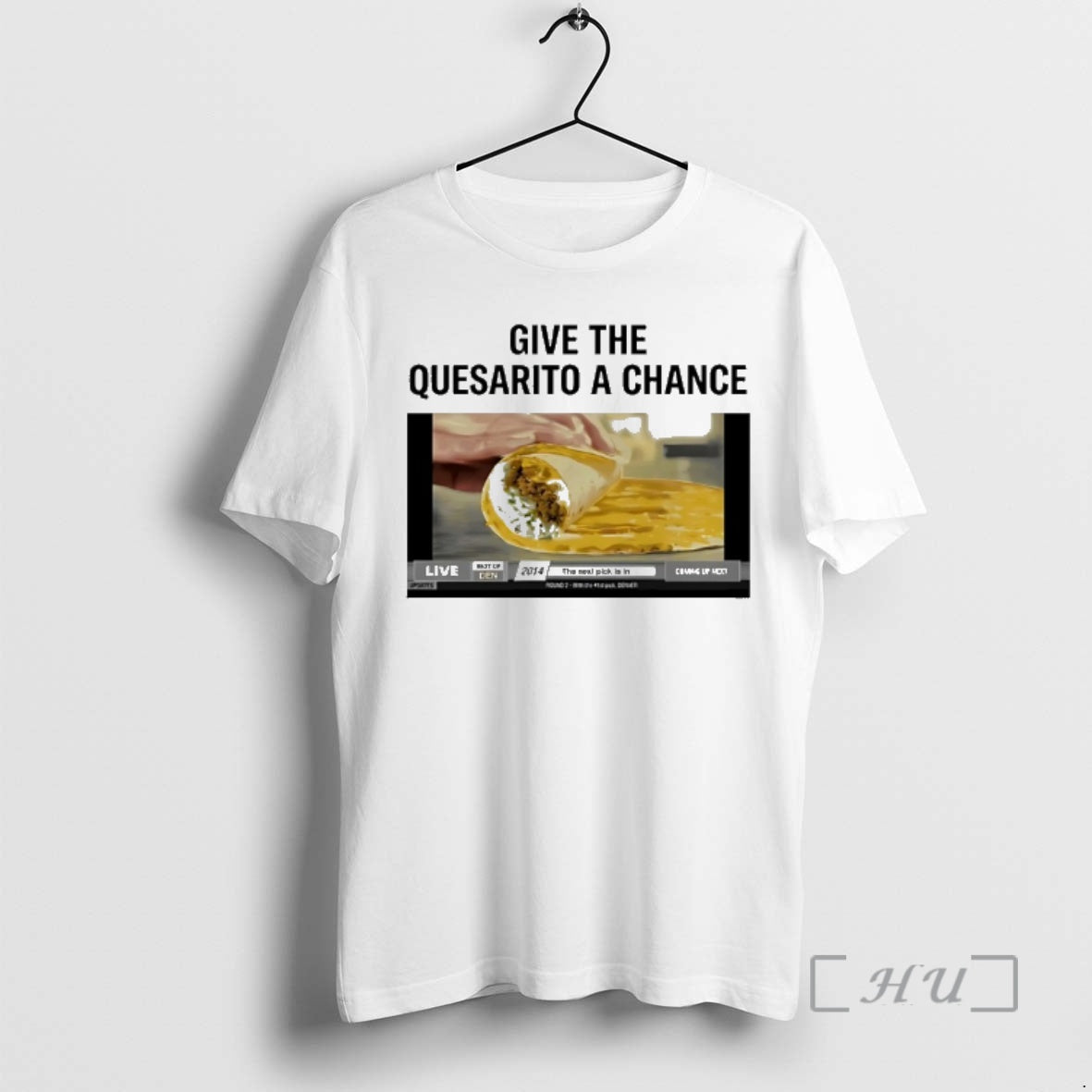 Officials Nuggets Nikola Jokic Taco Bell Give The Quesarito A Chance Premium T Shirts Sweater Hoodie, Sweatshirt