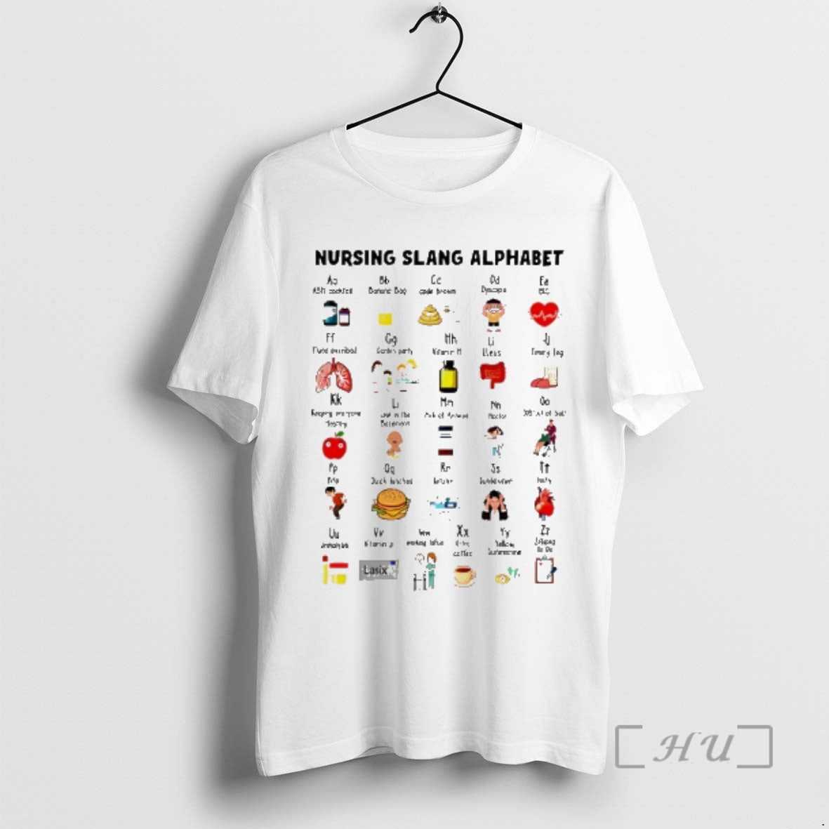 Officials Nursing Slang Alphabet T-Shirts, Hoodie, Sweatshirt | VibeTeeNation.com
