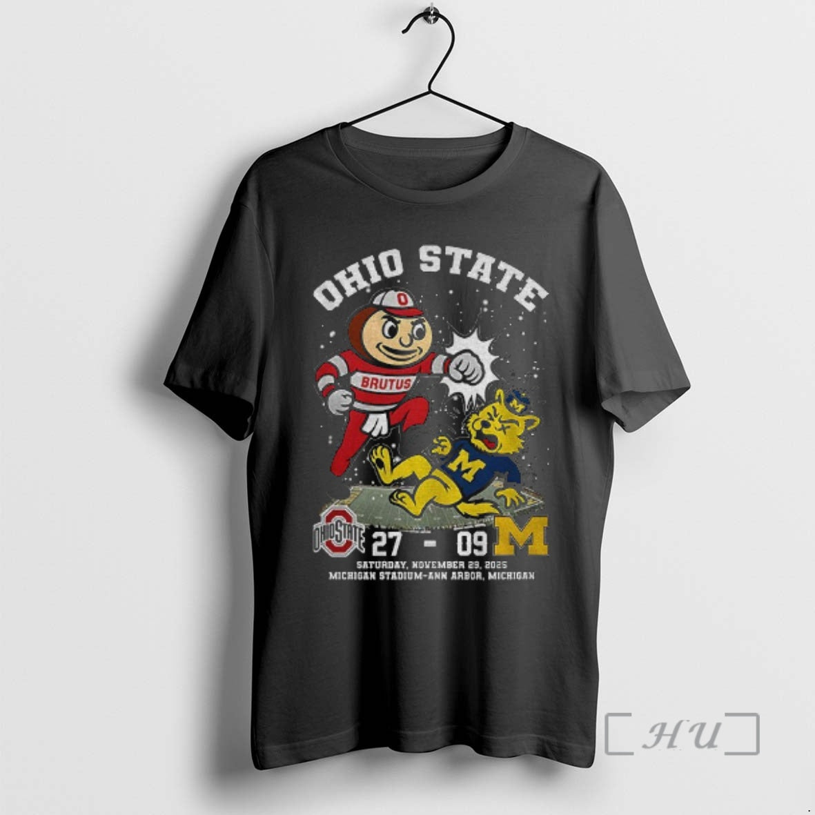 Officials Ohio State Buckeyes Beat Michigan Wolverines Football 27 09 Saturday November 29 2025 Michigan T-Shirts,...