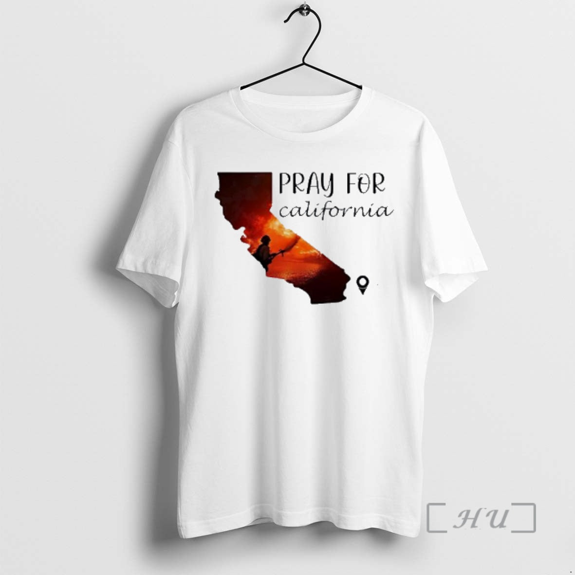 Officials Pray For California Printed T-Shirts, Hoodie, Sweatshirt | VibeTeeNation.com