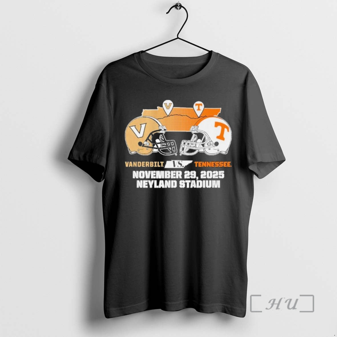 Officials Tennessee Volunteers Vs Vanderbilt Commodores 2025 Gameday Matchup Helmet T-Shirts, Hoodie, Sweatshirt