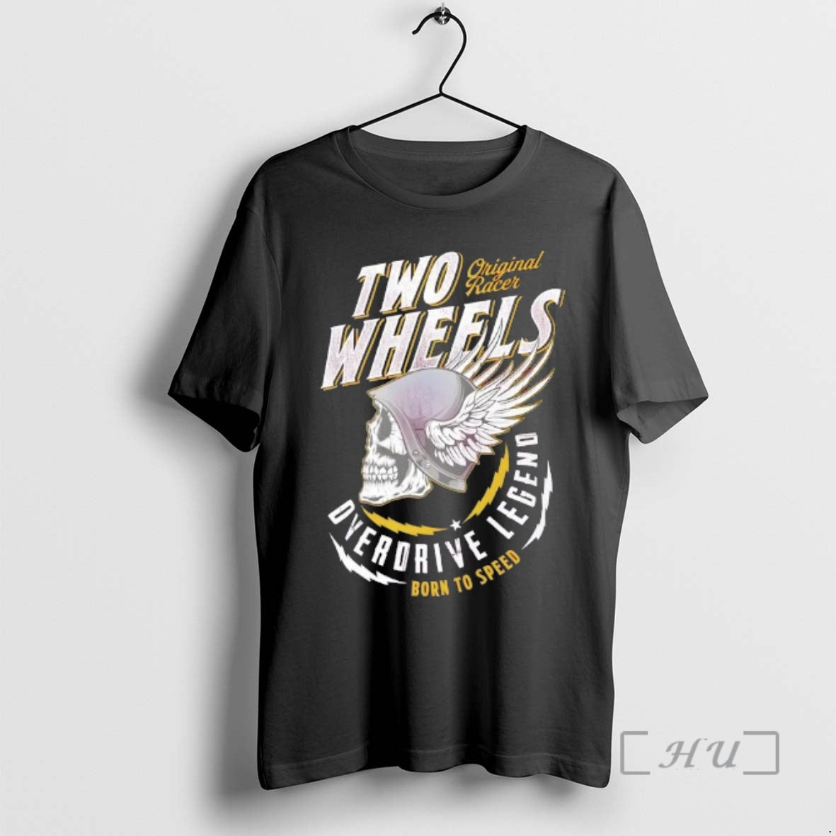 Officials Winged Skull Biker Two Wheels Racer Legend T-Shirts, Hoodie, Sweatshirt | VibeTeeNation.com