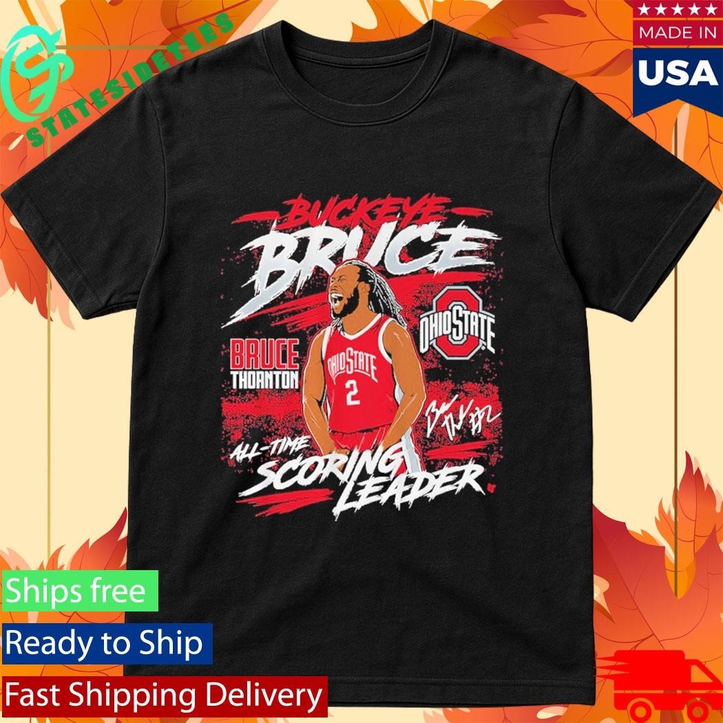 Ohio State Basketball Bruce Thornton All-Time Leading Scorer Shirt