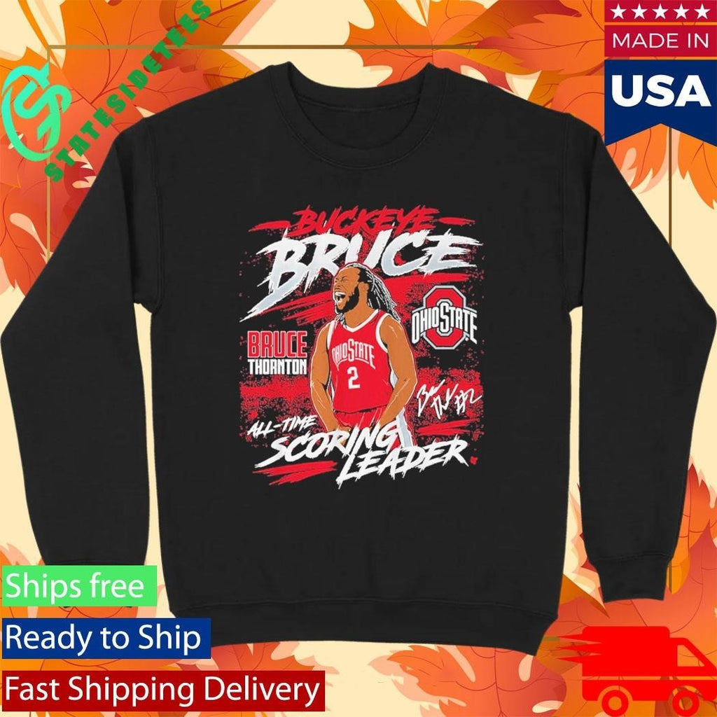 Ohio State Basketball Bruce Thornton All-Time Leading Scorer Shirt