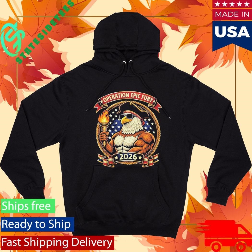 Operation Epic Fury Patriotic Eagle Muscle Shirt