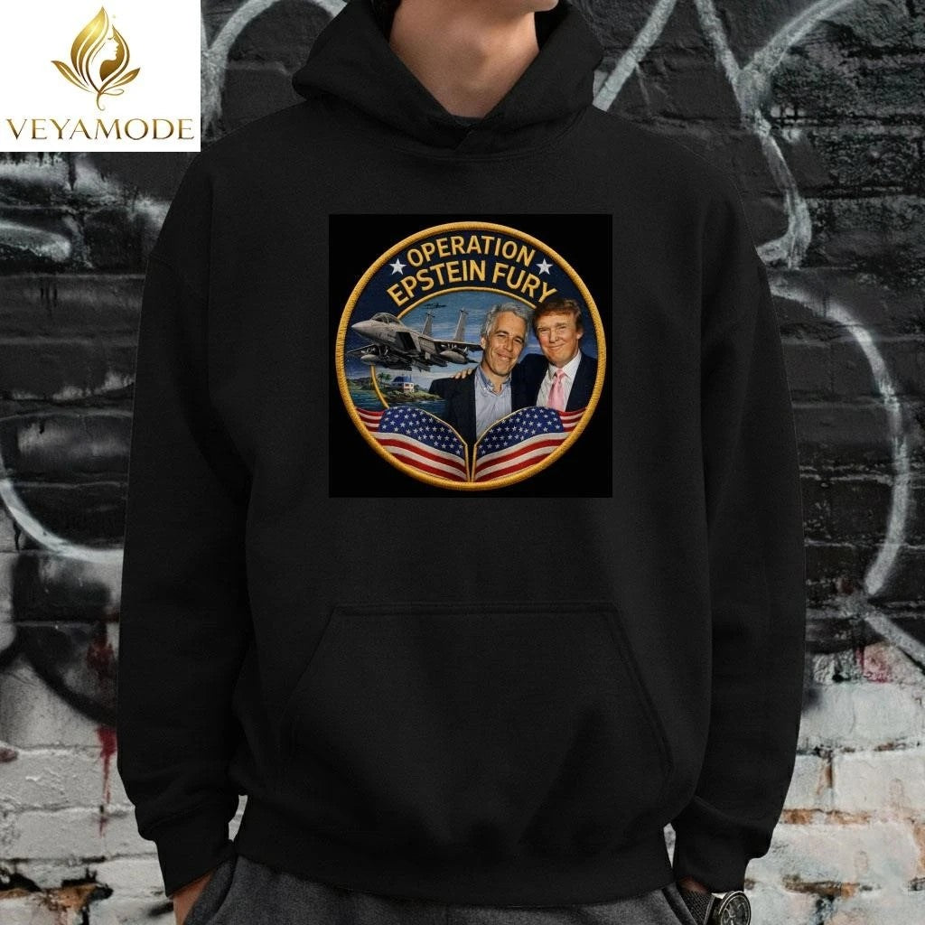 Operation Epstein Fury Trump circle tee