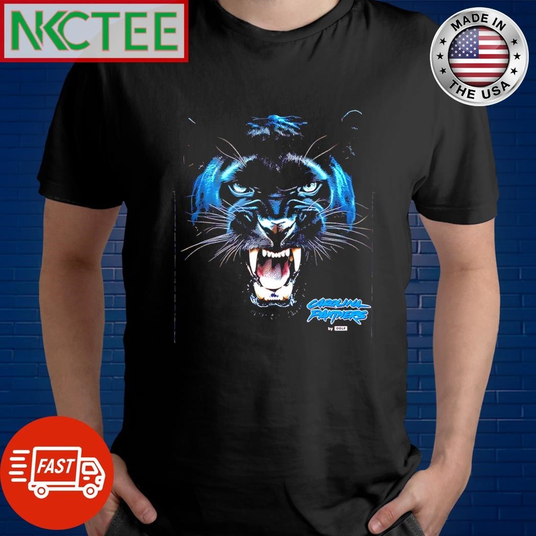 Original Carolina Panthers animal photo shirt