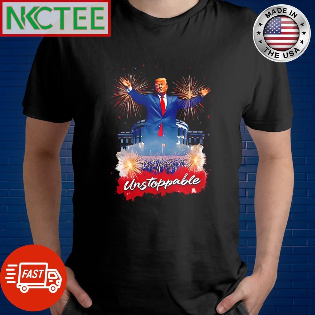 Original Donald Trump unstoppable firework shirt