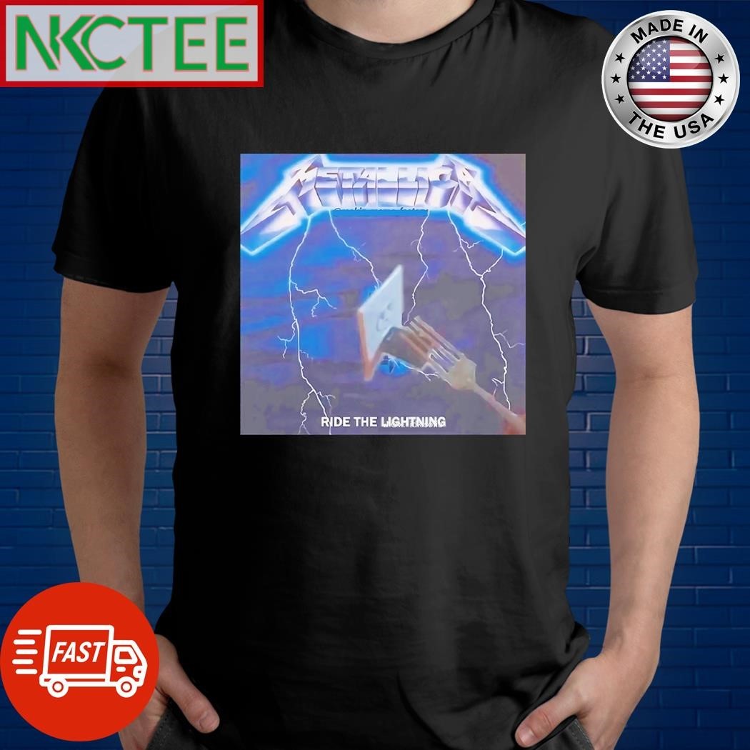 Original Metallica Ride the Lightning meme shirt